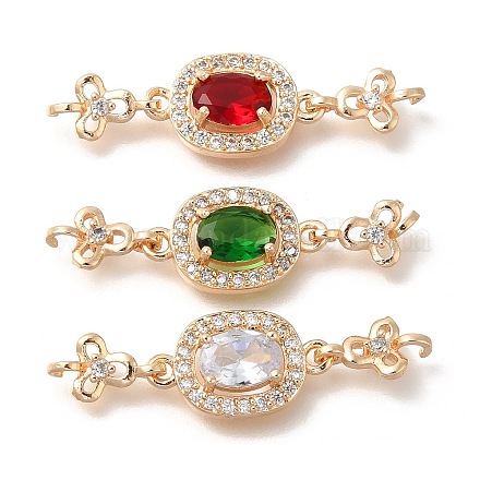 Стойки обшивки латунь микро проложить Циркон подвеску KK-S399-07G-A-1