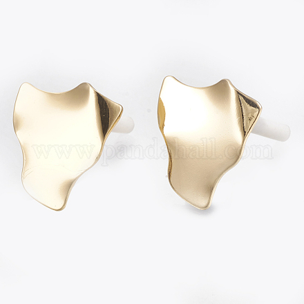 Accessoires de clous d'oreilles en laiton X-KK-S348-112-1