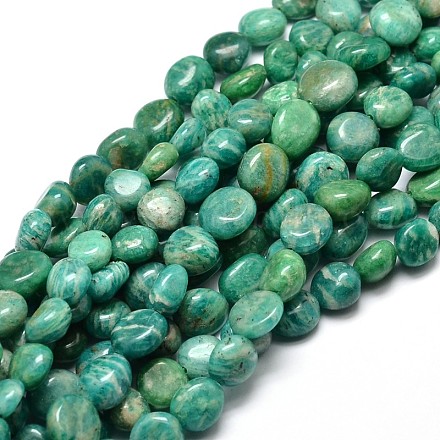 Amazonite naturelle brins pépites de pierres précieuses perles G-J336-33-1