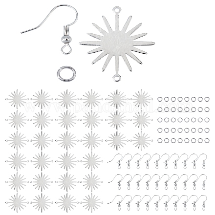 Kit de fabrication de boucles d'oreilles de bricolage creatcabin DIY-CN0001-62-1