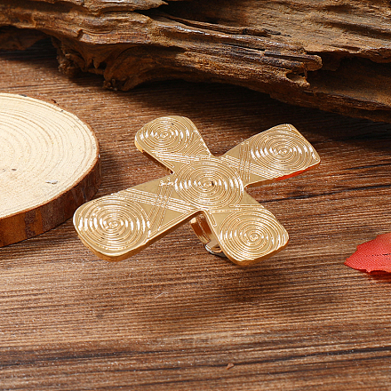 Уникальные регулируемые кольца из сплава крестообразной формы для женщин WS5380-5-1