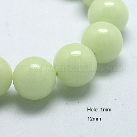 Synthetical Moonstone Beads Strands G-G212-12mm-38-1