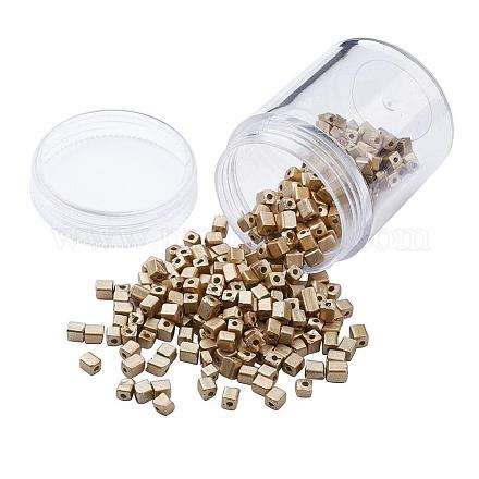 Perles de rocaille en verre plaqué SEED-JP0002-C01-1