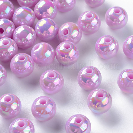 Perles acryliques opaques MACR-S370-D10mm-A03-1