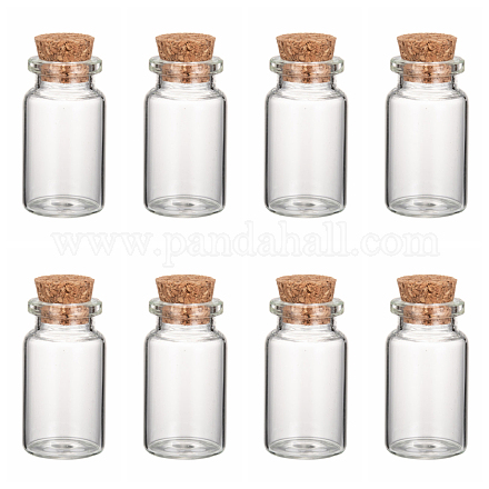 Botellas de vidrio frasco de vidrio AJEW-H004-7-1-1