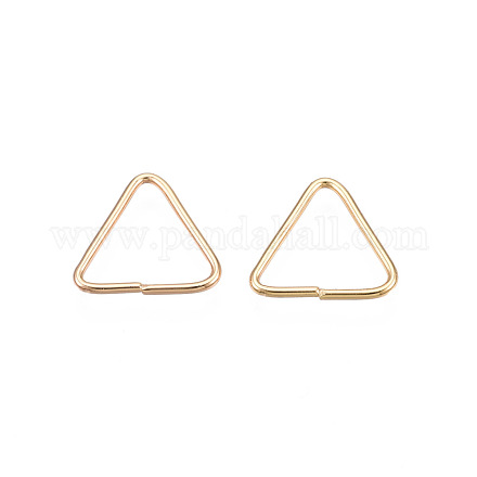 Brass Triangle Linking Ring KK-N232-331D-02-1