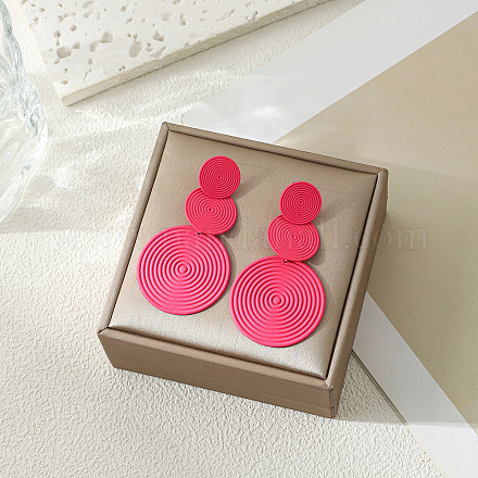 3-круглые серьги-гвоздики из сплава FS-WG460DD-03-1