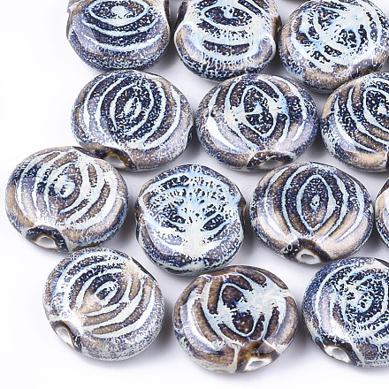 Handmade Porcelain Beads PORC-S498-45G-1
