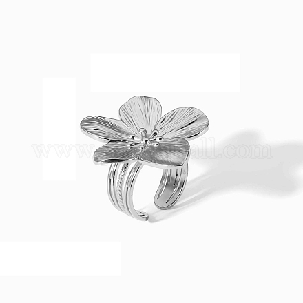 Кольца-манжеты из нержавеющей стали 304 RJEW-Z034-01A-P-1