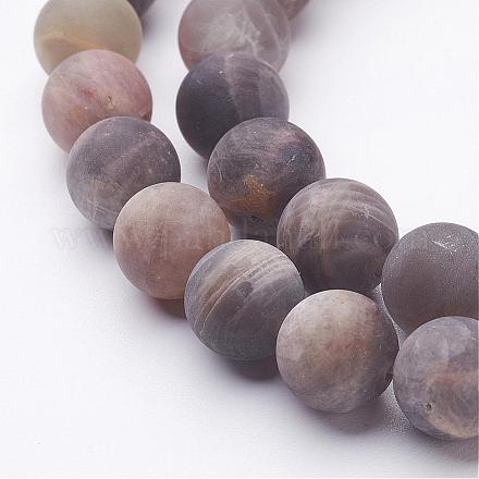 Brins de perles de pierres noires naturelles G-G947-32-10mm-1