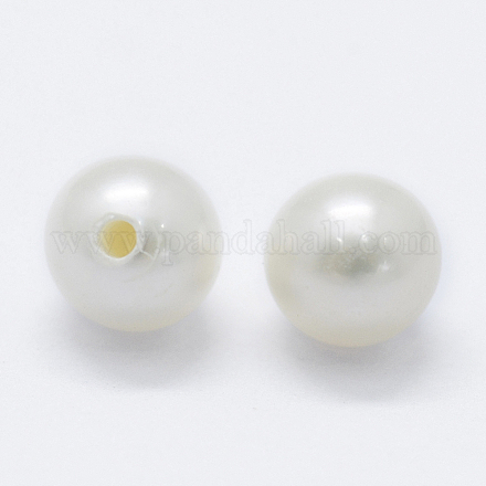 Culture des perles perles d'eau douce naturelles PEAR-P056-010-1