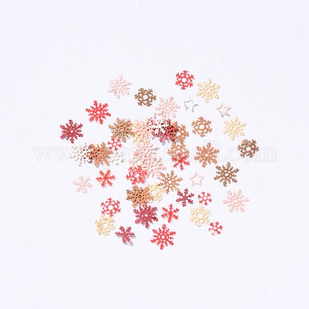 Set di adesivi colorati per unghie di Natale MRMJ-S037-035H-1