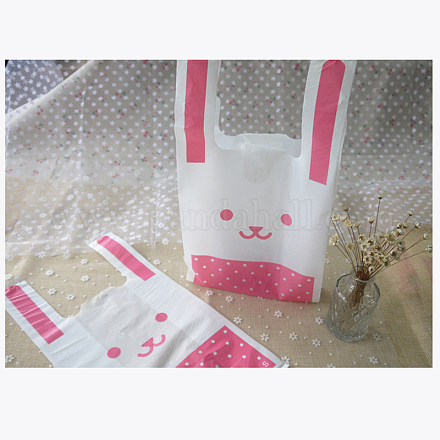 Bolsas de dulces de plástico kawaii bunny PE-L002-16-1
