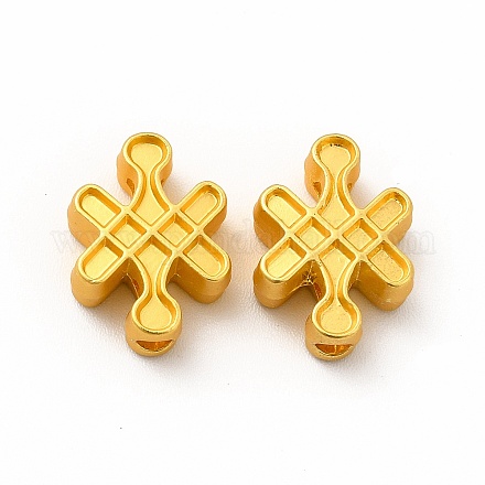 Rack Plating Alloy Beads PALLOY-A001-47MG-1