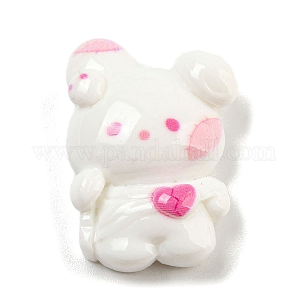 Кабошоны из непрозрачной смолы на тему Хэллоуина RESI-E057-01F-1