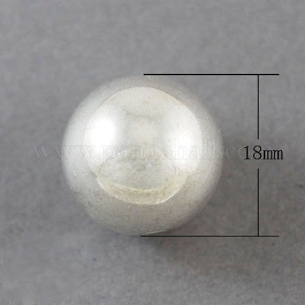 CCB perles en plastique X-CCB-R008-18mm-1