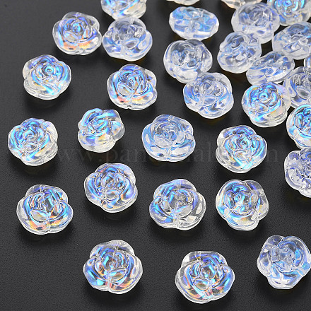Perles en verre transparentes X-GLAA-S190-022-C01-1