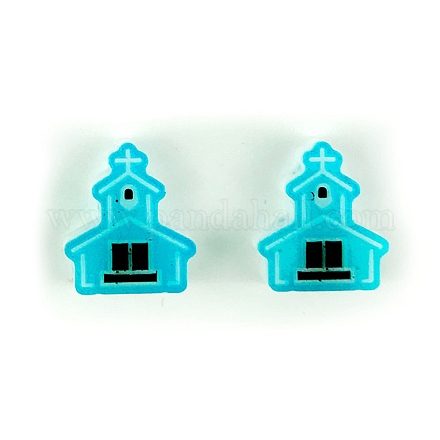 Stampi in silicone per orecchini a forma di orecchio a tema pasquale DIY-J009-01F-1