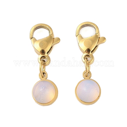 Ионное покрытие (ip) 316 хирургическая нержавеющая сталь подвесные украшения STAS-A097-04G-15-1