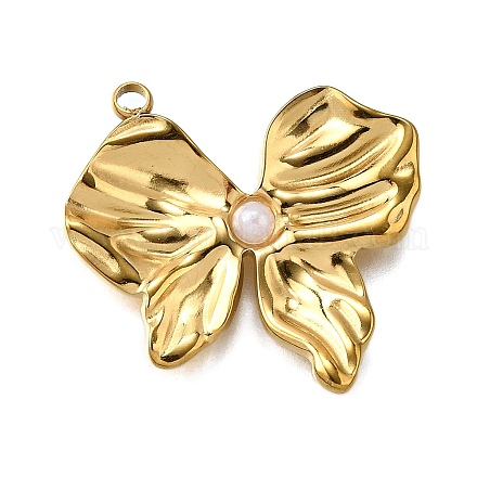 Подвески из пластикового жемчуга&nbsp;LS-STAS-Q360-03H-G-1