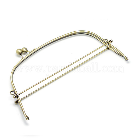 Iron Purse Frame Handle for Bag Sewing Craft Tailor Sewer FIND-T008-063AB-1