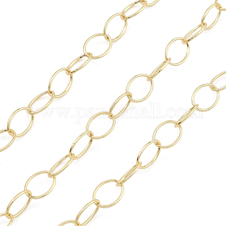Brass Oval Link Chains CHC-M025-06G-1