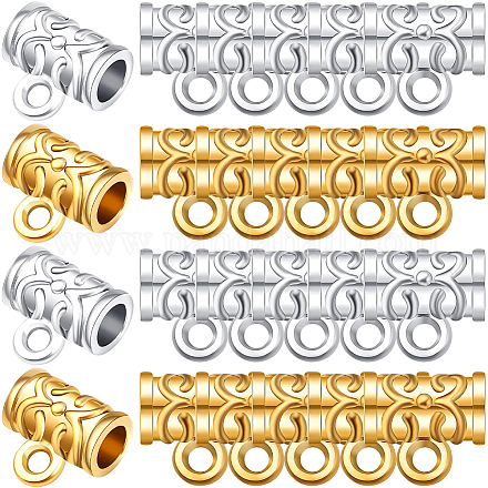 160 шт. 2-х цветные литые трубчатые дужки FIND-SP0001-75-1