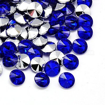 Cabuchones de diamante de imitación de acrílico de Taiwan imitación GACR-A004-14mm-07-1