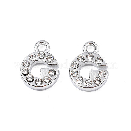 304 Stainless Steel Charms STAS-N095-137G-1