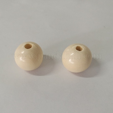 Perles de bois undyed WOOD-TAC0014-08-1