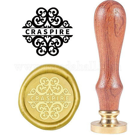 Wholesale CRASPIRE Customized Wax Seal Stamp Personalized Logo Design  Custom Sealing Wax Stamp Vintage Retro Brass Copper Sealing Stamp with  Wooden Handle for Wedding Invitation Gift(19) 