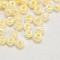 Glass Seed Beads, Ceylon, Round, Lemon Chiffon, 2mm, Hole: 1mm, about 6666pcs/100g