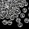 K9 Glass, Imitation Austrian Crystal Beads, Grade AAA, Faceted(128 Facets), Round, Clear, 10mm, Hole: 0.9~1mm
