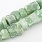 Natural Green Aventurine Nuggets Bead Strands, 12~16x6~15mm, Hole: 1mm, about 15.7 inch