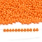 MIYUKI 3.4mm Drop Beads, Japanese Seed Beads, Opaque Colours, (DP405) Opaque Tangerine, 3.4x3mm, Hole: 0.65mm, about 180pcs/10g