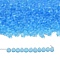 MIYUKI 3.4mm Drop Beads, Japanese Seed Beads, Matte Transparent Colours, (DP148F) Matte Transparent Aqua, 3.4x3mm, Hole: 0.65mm, about 900pcs/50g