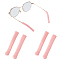 Polyester Eyeglasses Ear Grip, Pink, 57~60x9~10x4mm