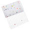 Polyester Mesh Fabric, for DIY Bride Veils Hats Fascinators, White, 250~255mm, 2m/pc