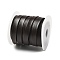 10M PU Imitation Leather Cord, Flat, Coconut Brown, 10x1mm, about 10.94 Yards(10m)/Roll