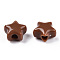 Opaque Acrylic Beads, Star, Saddle Brown, 9x9.5x5.5mm, Hole: 2.5mm, about 2050pcs/500g
