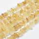 Chapelets de perles de citrine naturelle G-F547-33-A-1