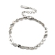 304 bracelet chaîne à maillons ovales en acier inoxydable pour homme femme BJEW-G640-05P-1