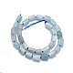Natural Aquamarine Beads Strands G-O170-54-2