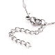 Rhombus Chain Bracelets BJEW-JB06282-3