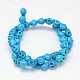 Dyed Synthetic Turquoise Bead Strands G-M145-15-A-2