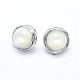 Perles nacrées en coquilles PEAR-P057-02P-2