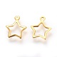 304 Stainless Steel Charms STAS-P227-21G-2
