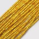 Synthetic Fossil  Round Beads Strands G-L029-3mm-03-1