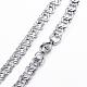 304 Stainless Steel Curb Chain Bracelets BJEW-P064-25P-3