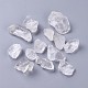 Perles brutes naturelles en cristal de quartz naturel G-WH0003-01-1